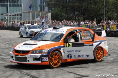 Rally Manu Mihalache Lancer EVO (BWA 2013)