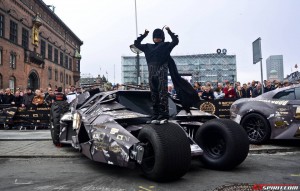 Gumball 3000 - Batmobile Tumbler din fata