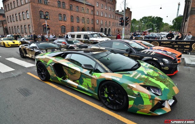 Gumball 3000 - Lamborghini la start