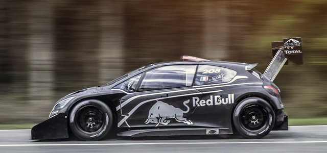 Peugeot 208 T16 Pikes Peak lateral