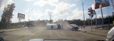Accident Rusia camera auto