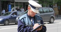 Amenda rutiera data de politist in Romania