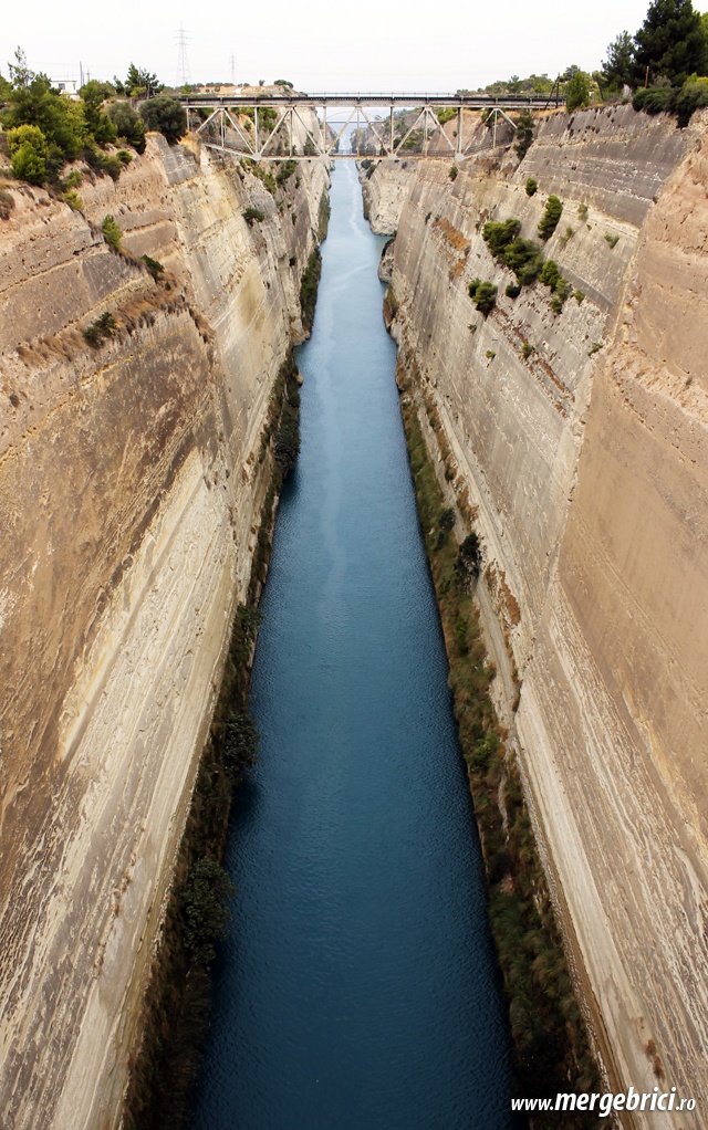 Canalul Corint - Grecia