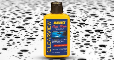 ABRO ClearView Anti-Rain - solutie indepartare apa parbriz