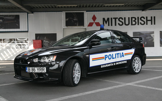 Masina de politie - Mitsubishi Lancer Evo
