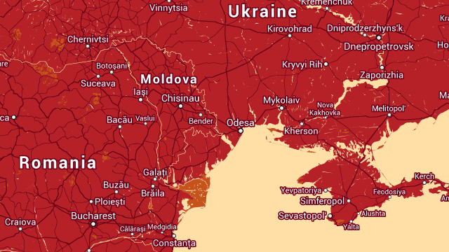Harta criza Crimeea