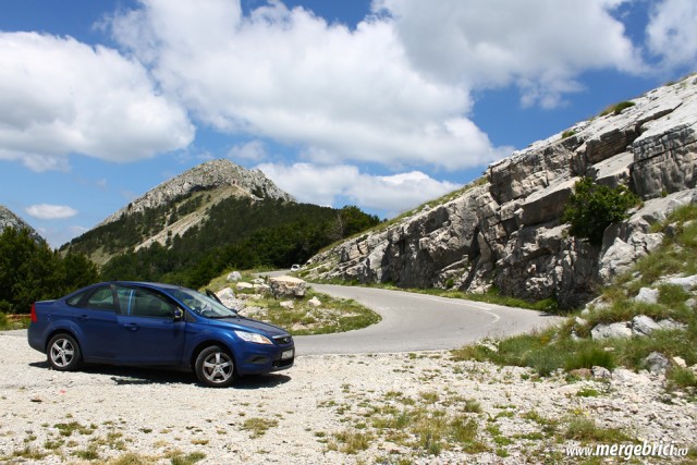 Drum in parc national - Muntenegru