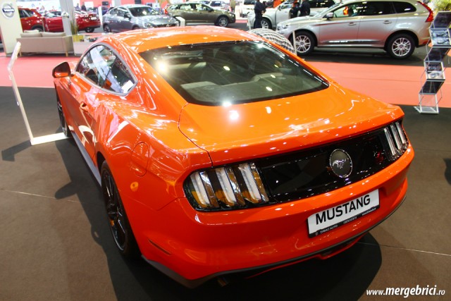 Ford Mustang din spate