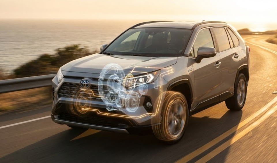 Cutie de viteze eCVT pe masina